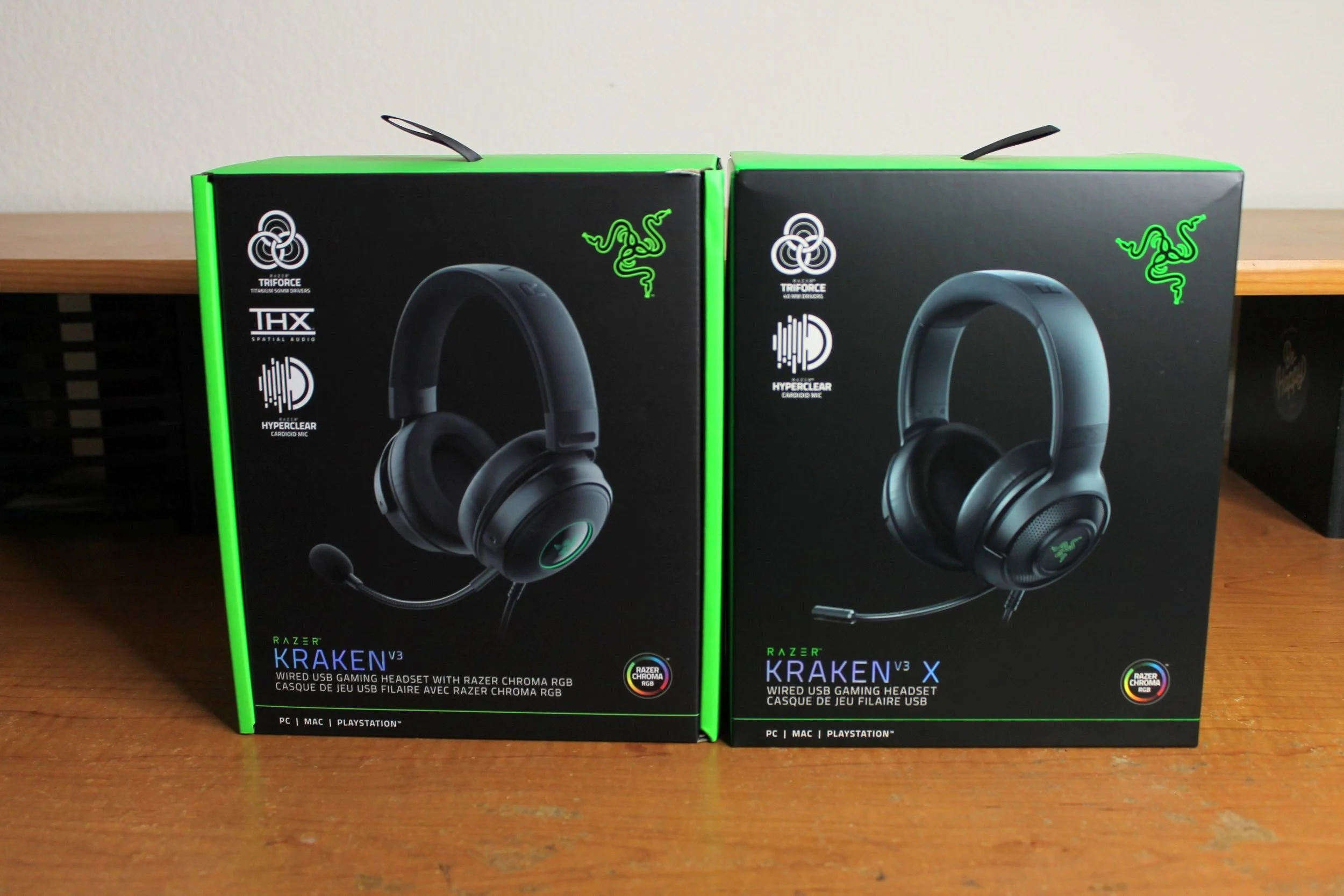 Razer Kraken V3 vs Kraken V3 X — Stream Tech Reviews by BadIntent